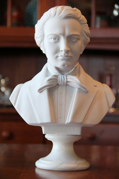 Schubert Franz Bust Composer Austrian Peter Sculpture Marble Portrait